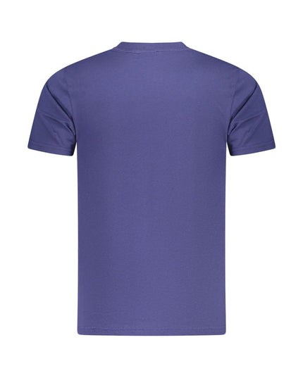 Cavalli Class Blue Cotton Men T-Shirt