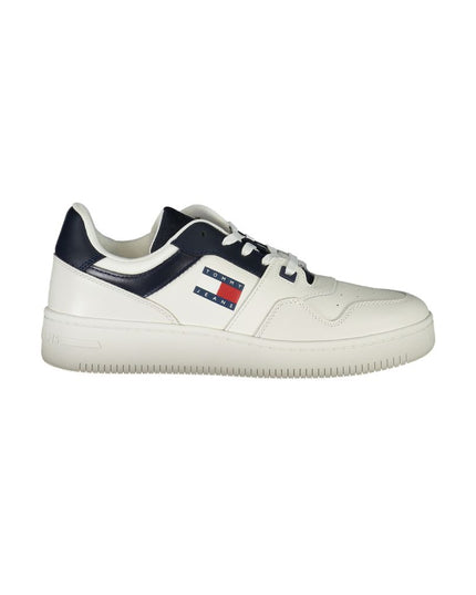 Tommy Hilfiger Blue Leather Men Sneaker