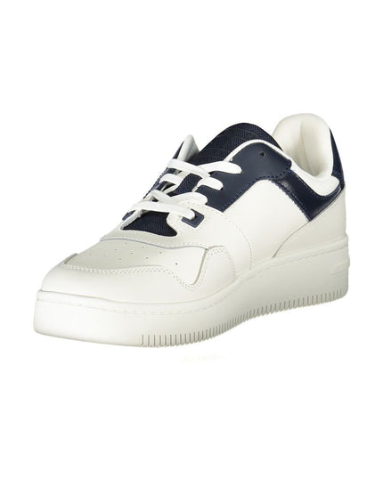 Tommy Hilfiger Blue Leather Men Sneaker