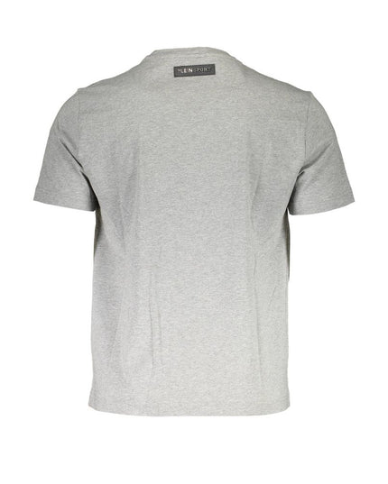 Plein Sport Brown Cotton Men T-Shirt