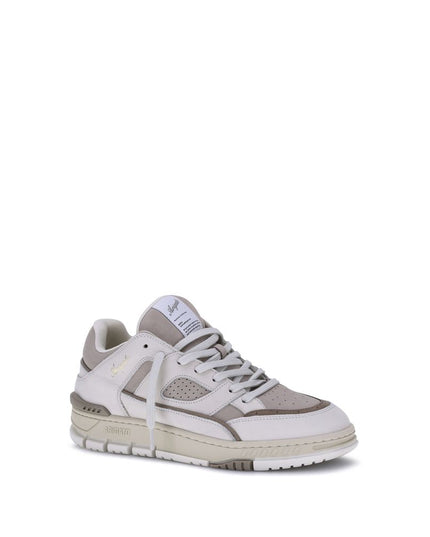 Axel Arigato White Calf Leather Bos Taurus Low Top Sneakers