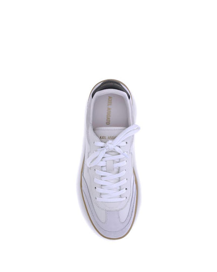 Axel Arigato White Calf Leather Bos Taurus Low Top Sneakers