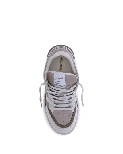Axel Arigato White Calf Leather Bos Taurus Low Top Sneakers