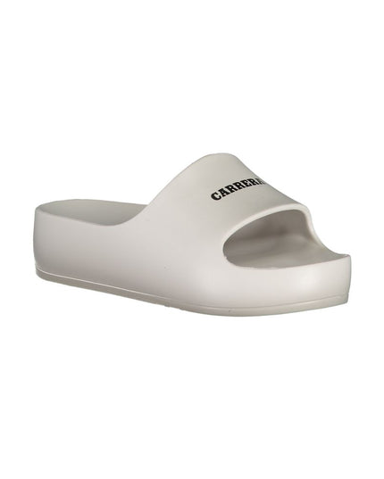 Carrera White Polyethylene Sandal