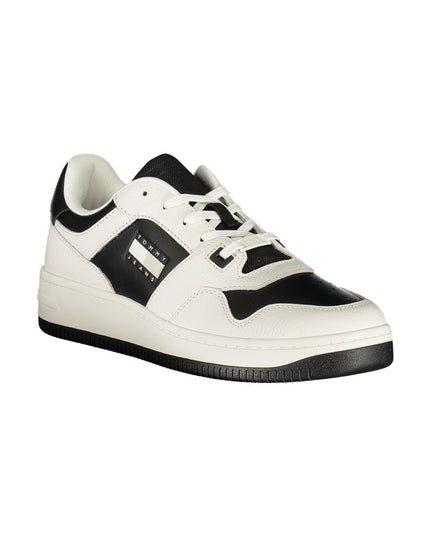 Tommy Hilfiger White Leather Mens Sneaker