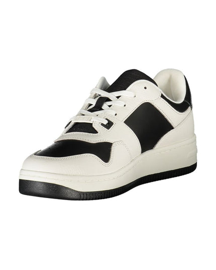 Tommy Hilfiger White Leather Mens Sneaker