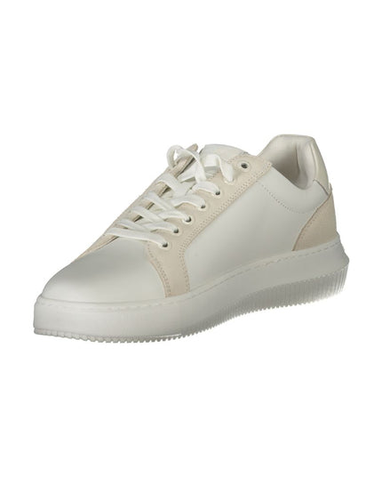 Calvin Klein White Polyethylene Men Sneaker