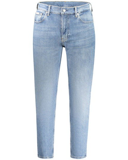 Calvin Klein Blue Cotton Men Jeans