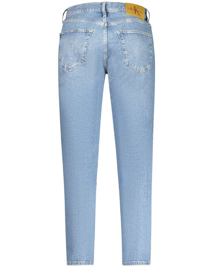 Calvin Klein Blue Cotton Men Jeans