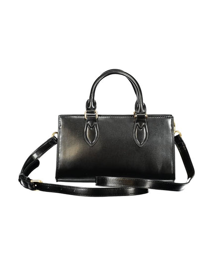 Mario Valentino Black Polyethylene Women Handbag