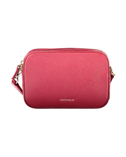 Coccinelle Red Leather Women Handbag