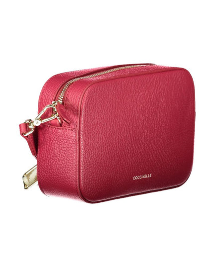 Coccinelle Red Leather Women Handbag