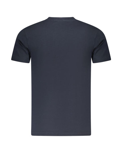 Cavalli Class Blue Cotton Men T-Shirt
