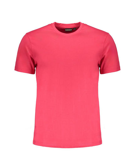 Napapijri Pink Cotton T-Shirt