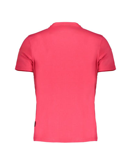 Napapijri Pink Cotton T-Shirt