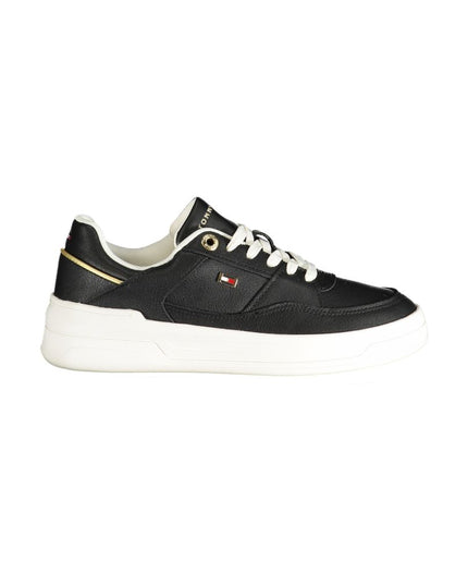Tommy Hilfiger Black Polyethylene Women Sneaker