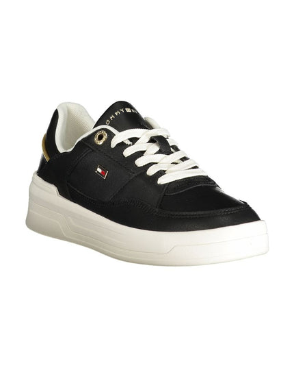 Tommy Hilfiger Black Polyethylene Women Sneaker