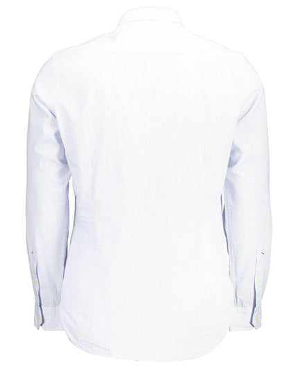 U.S. POLO ASSN. Light Blue Cotton Men Shirt