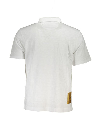 La Martina White Cotton Men's Polo Shirt