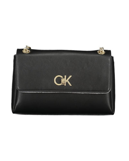 Calvin Klein Black Polyester Handbag