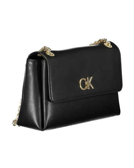 Calvin Klein Black Polyester Handbag