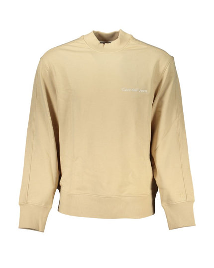 Calvin Klein Beige Cotton Men Sweater