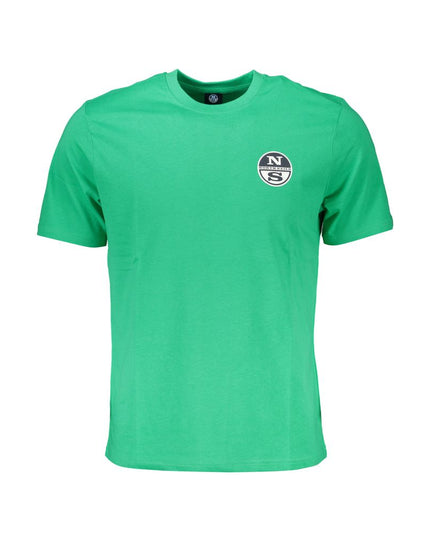 North Sails Green Cotton T-Shirt