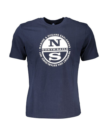 North Sails Blue Cotton T-Shirt
