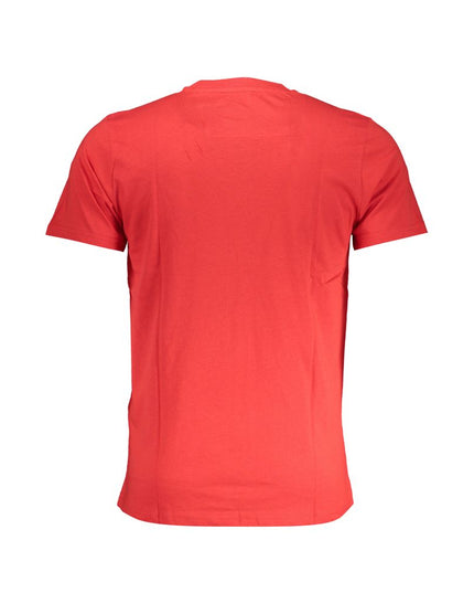 Cavalli Class Red Cotton T-Shirt