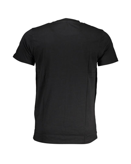 Cavalli Class Black Cotton T-Shirt