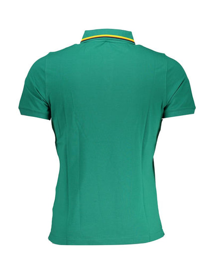 K-WAY Green Cotton Polo Shirt