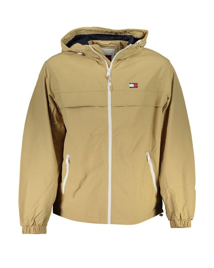 Tommy Hilfiger Beige Polyamide Men Jacket