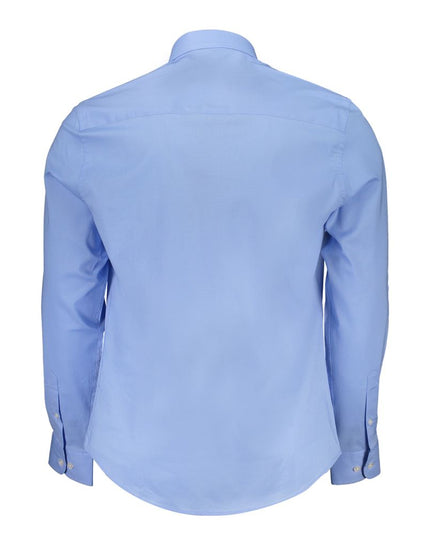 North Sails Light Blue Cotton Men Shirt