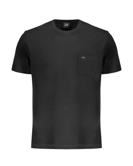 Lee Black Cotton T-Shirt