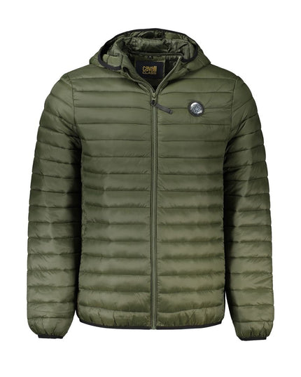 Cavalli Class Green Polyamide Men Jacket