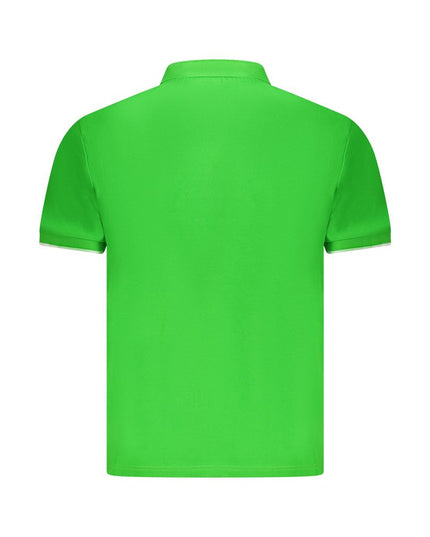 North Sails Green Cotton Men Polo Shirt