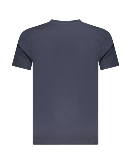 Cavalli Class Blue Cotton Men T-Shirt