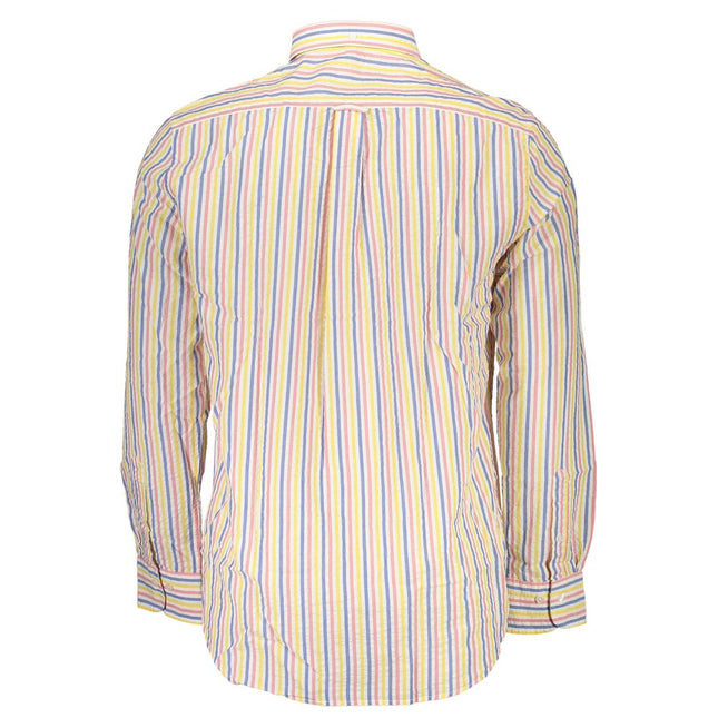Gant White Cotton Men Shirt