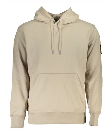 Calvin Klein Beige Cotton Men Sweater