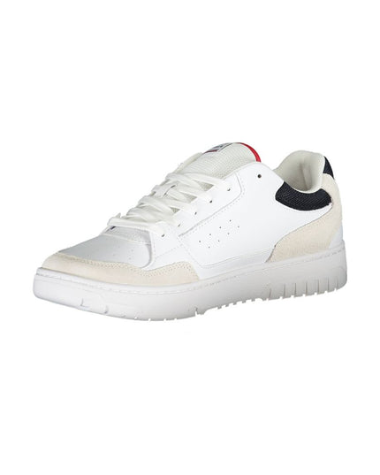 Tommy Hilfiger White Polyethylene Men Sneaker
