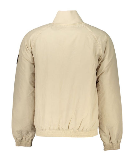 Calvin Klein Beige Polyamide Men Jacket