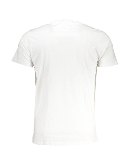 Cavalli Class White Cotton T-Shirt