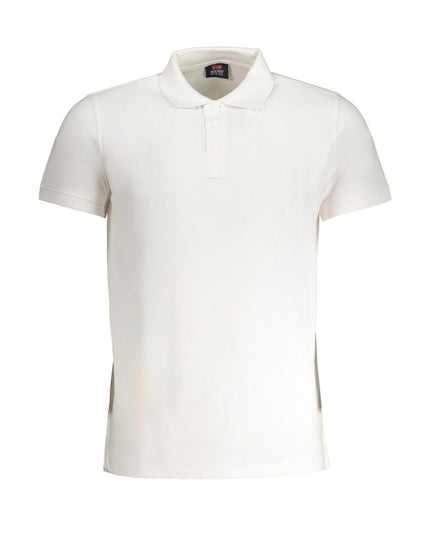 Norway 1963 White Cotton Men Polo Shirt