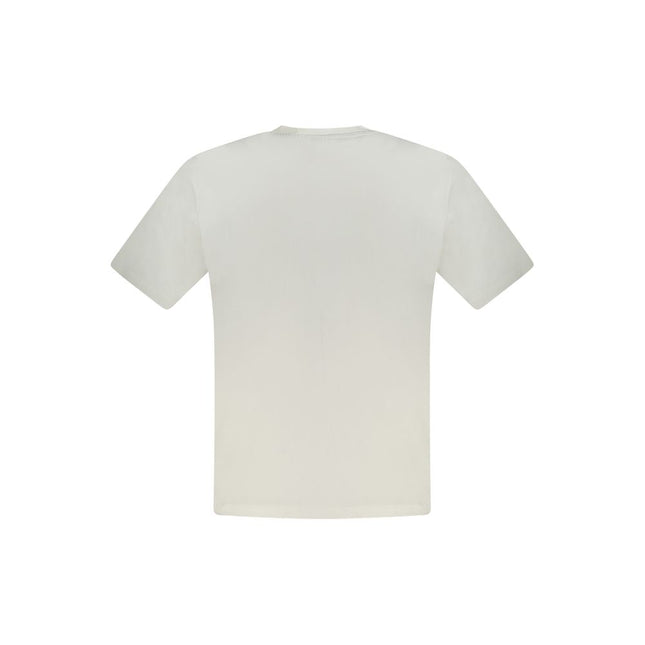 North Sails White Cotton Men T-Shirt
