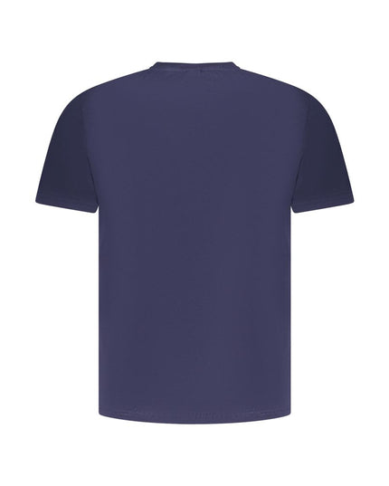 North Sails Blue Cotton Men T-Shirt