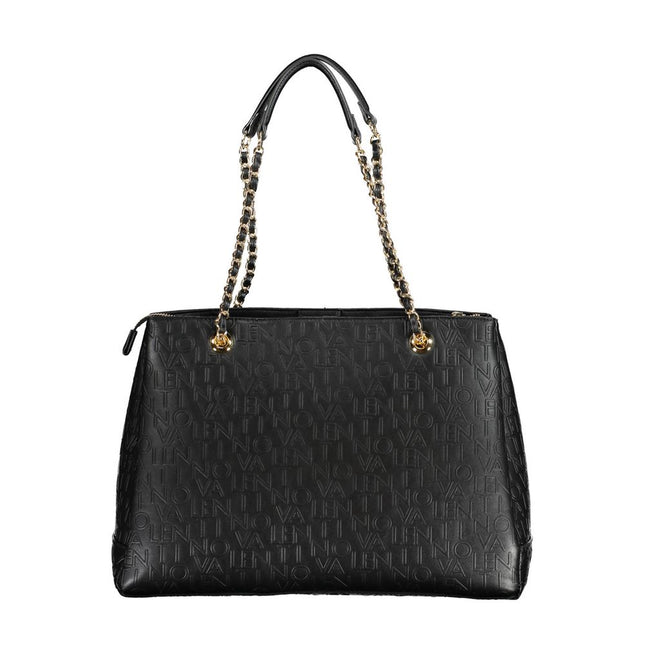Mario Valentino Black Polyethylene Women Handbag