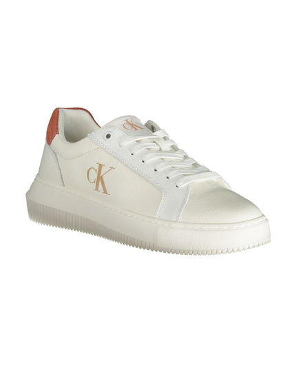 Calvin Klein White Polyethylene Women Sneaker