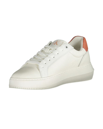 Calvin Klein White Polyethylene Women Sneaker