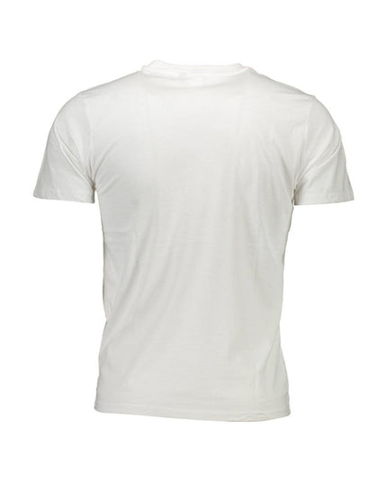 Sergio Tacchini White Cotton Men T-Shirt