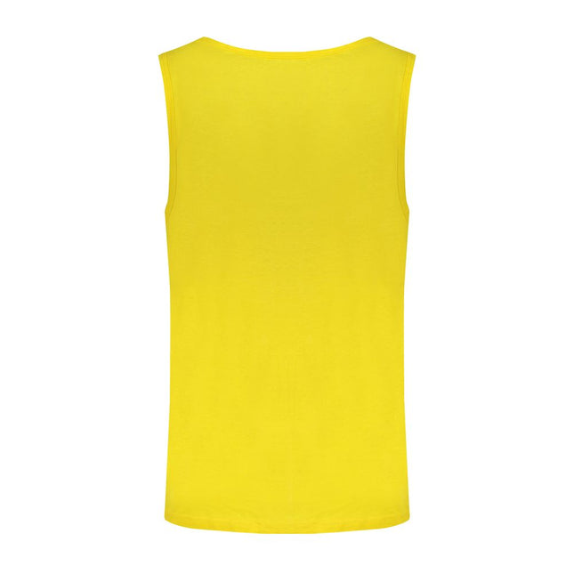 Norway 1963 Yellow Cotton Men Tank Top